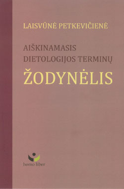 knygos Aiškinamasis dietologijos terminų žodynėlis viršelis